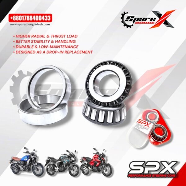 20250525_213849 (7) SPX PERFORMANCE STEERING CONE YAMAHA FZ FZX FAZER