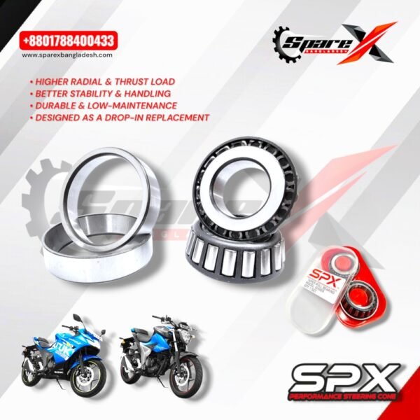20250525_213849 (8) SPX PERFORMANCE STEERING CONE SUZUKI GIXXER SF GIXXER 150 250