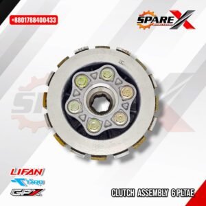 CLUTCH ASSEMBLY 6 PLATE LIFAN GPXDEMON TAROGP