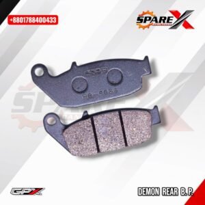 BRAKE PAD REAR GPX DEMON