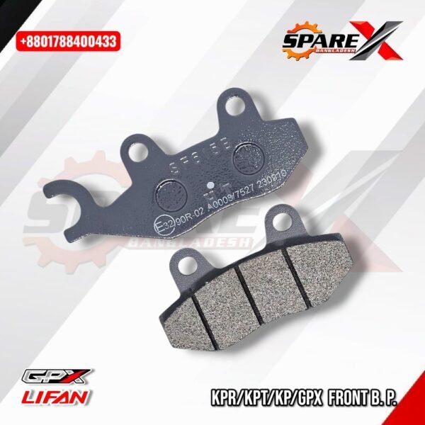 BRAKE PAD FRONT LIFAN KPR KPT KPS KP KPRO
