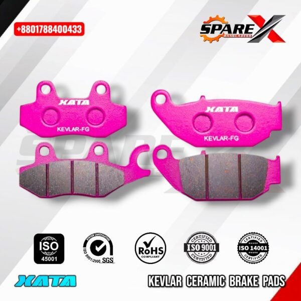 lifan gpx taro cfmoto parts (112) BRAKE PAD SET KPR KPT XATA KEVLAR CERAMIC
