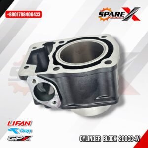 CYLINDER BLOCK 200cc LIFAN GPXDEMON 4VALVE NRF