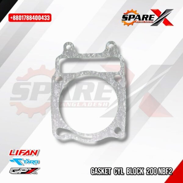GASKET CYLINDER BLOCK 165cc 200cc LIFAN GPXDEMON TAROGP