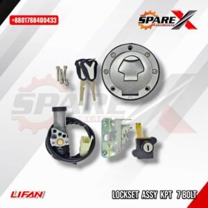 LOCKSET ASSY KPT 7 BOLT