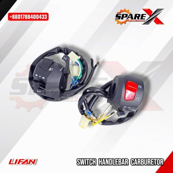 SWITCH HANDLEBAR LIFAN CARBURETOR (Pair)