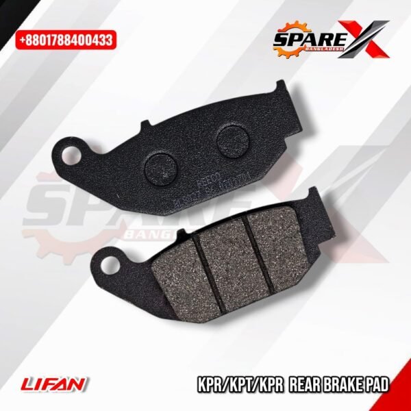 lifan kpr kpt kps kpro rear brake pad BRAKE PAD REAR LIFAN KPR KPT KPS KRPO